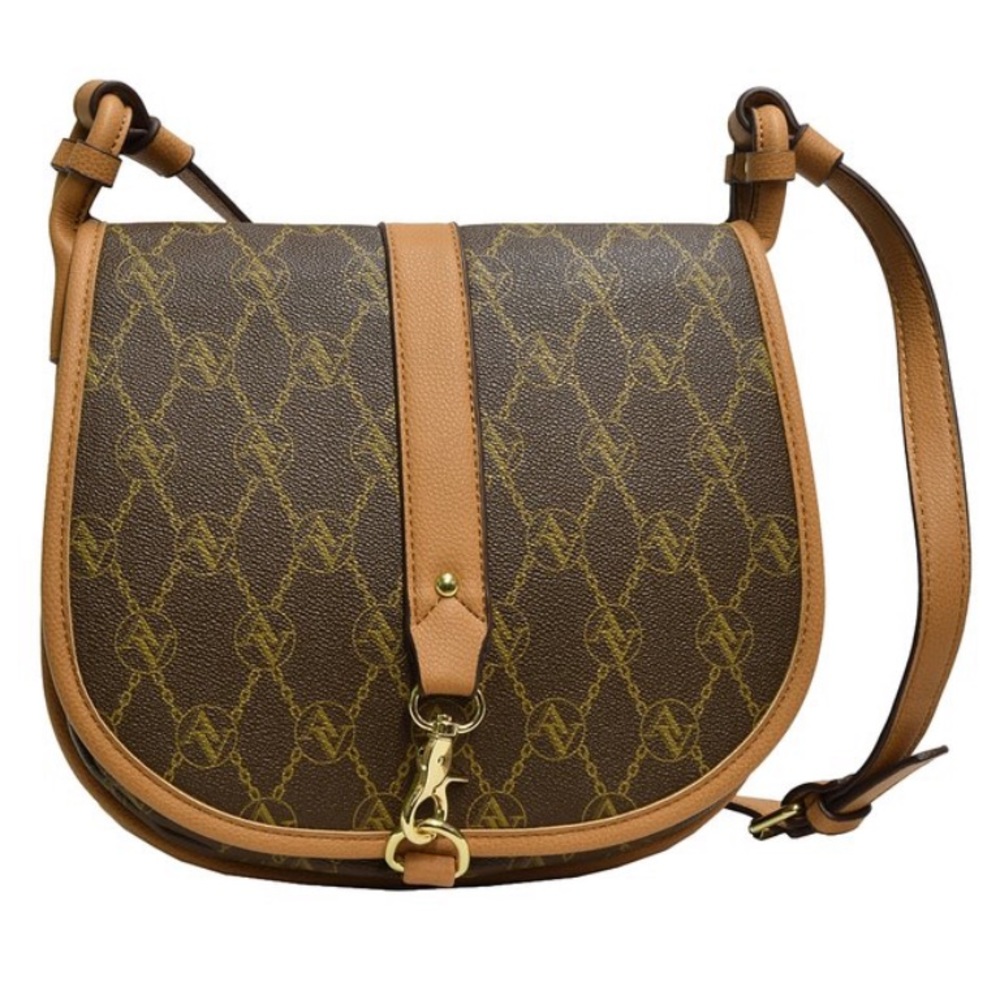 Chocolate Signature Collection Crossbody Handbag